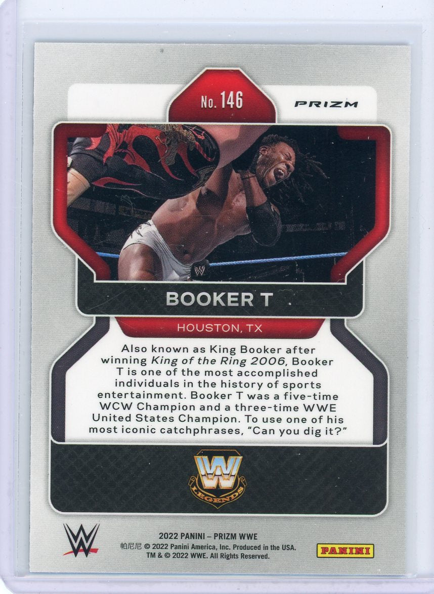 Booker T 2022 Panini Prizm WWE Silver Prizm