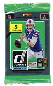 2022 Donruss Football Hobby Direct Gravity Feed Pack