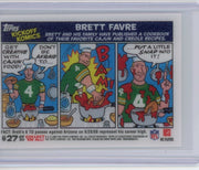 Brett Favre 2009 Topps NFL Kickoff Komics #27 of 30
