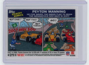 Peyton Manning 2009 Topps NFL Kickoff Komics #21 of 30
