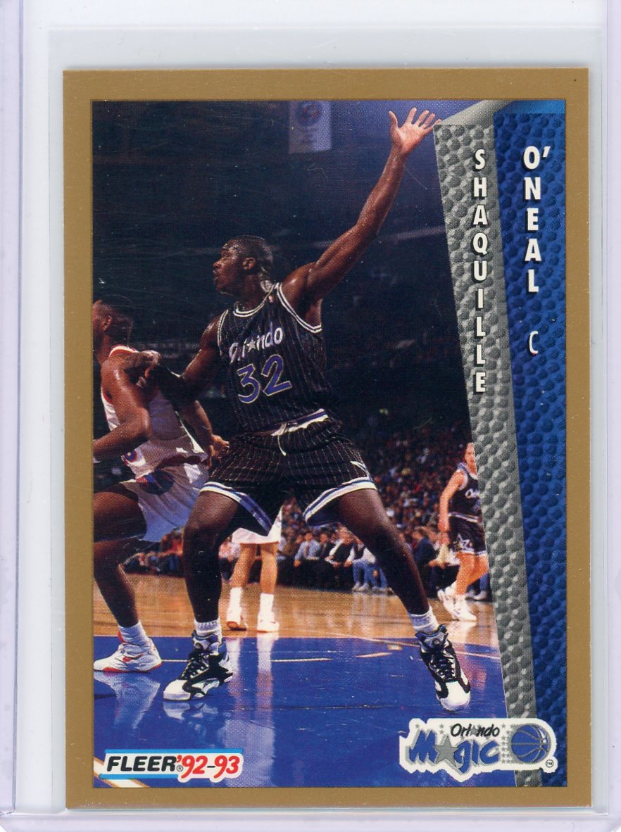 Shaquille O'Neal 1992-93 Fleer rookie