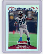 Steve Smith 2009 Topps Stars of the Game NFL Kickoff foil #SG8