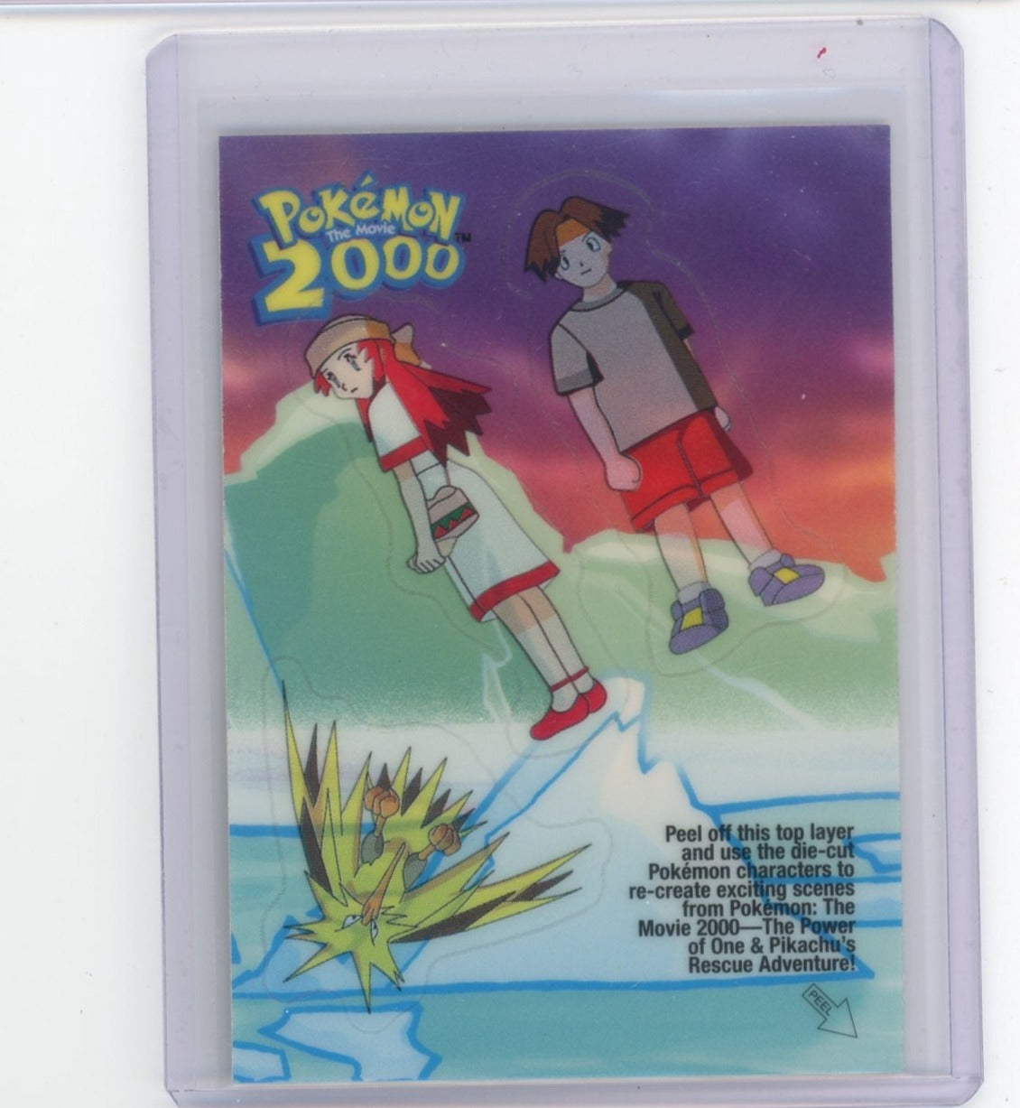 Pokemon Topps 2000 Sticker Pack