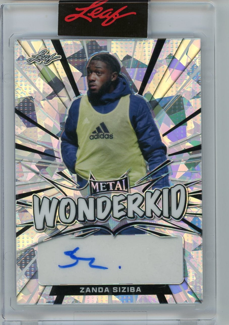 Zanda Siziba Leaf Metal Wonderkid 35 of 35 WK-ZS1