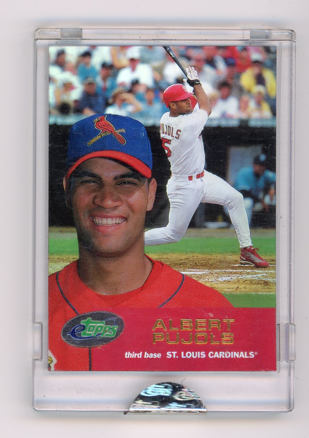 Albert Pujols 2001 eTopps Rookie Card #143