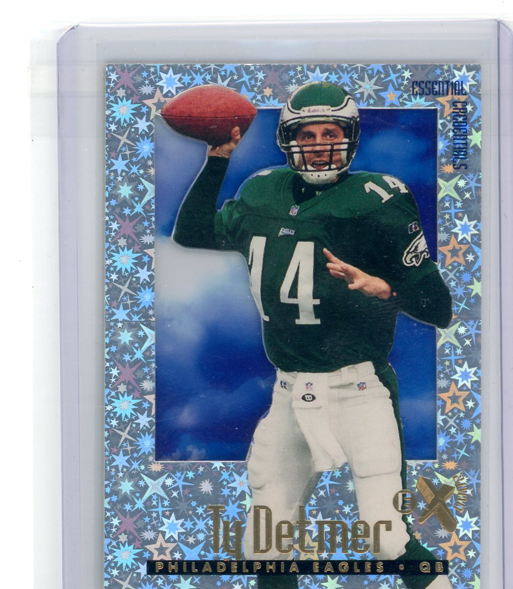 Ty Detmer 1997 Skybx E-X2000 Essential Credentials #'d 71/100