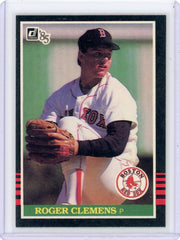 Roger Clemens 1985 Donruss rookie card #273
