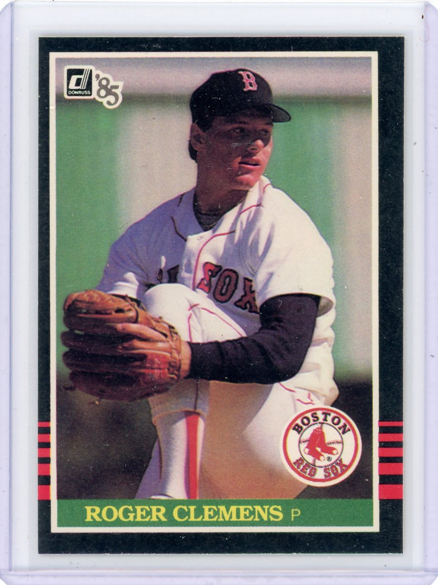 Roger Clemens 1985 Donruss rookie card #273
