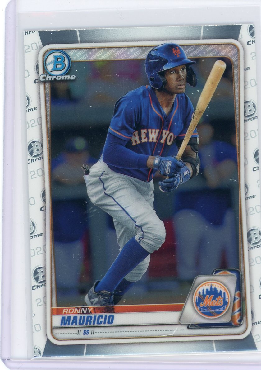 Ronny Mauricio 2020 Bowman Draft Chrome