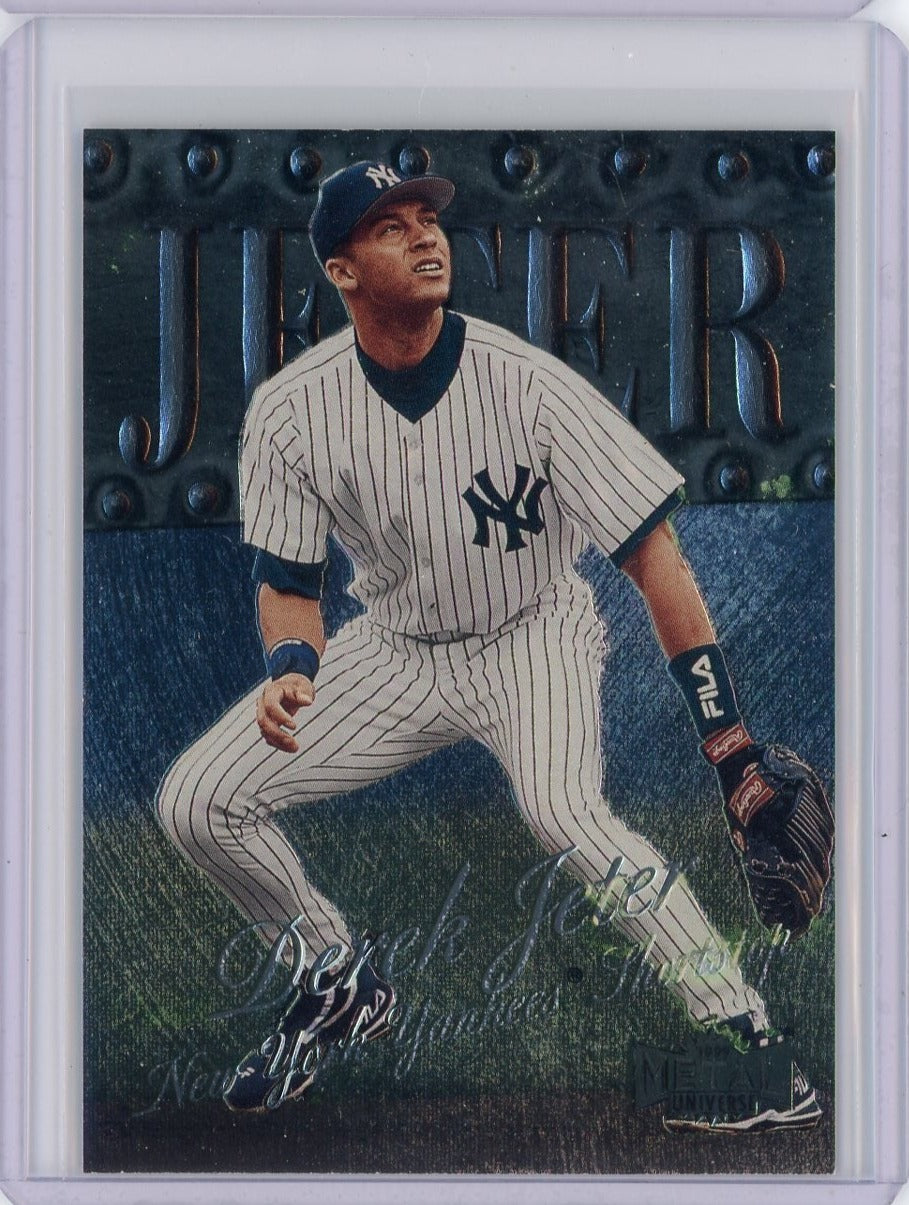 Derek Jeter 1999 Fleer SkyBx Metal Universe #97