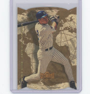 Derek Jeter 1998 Fleer SkyBx Metal Universe Universal Language die-cut #9 of 20