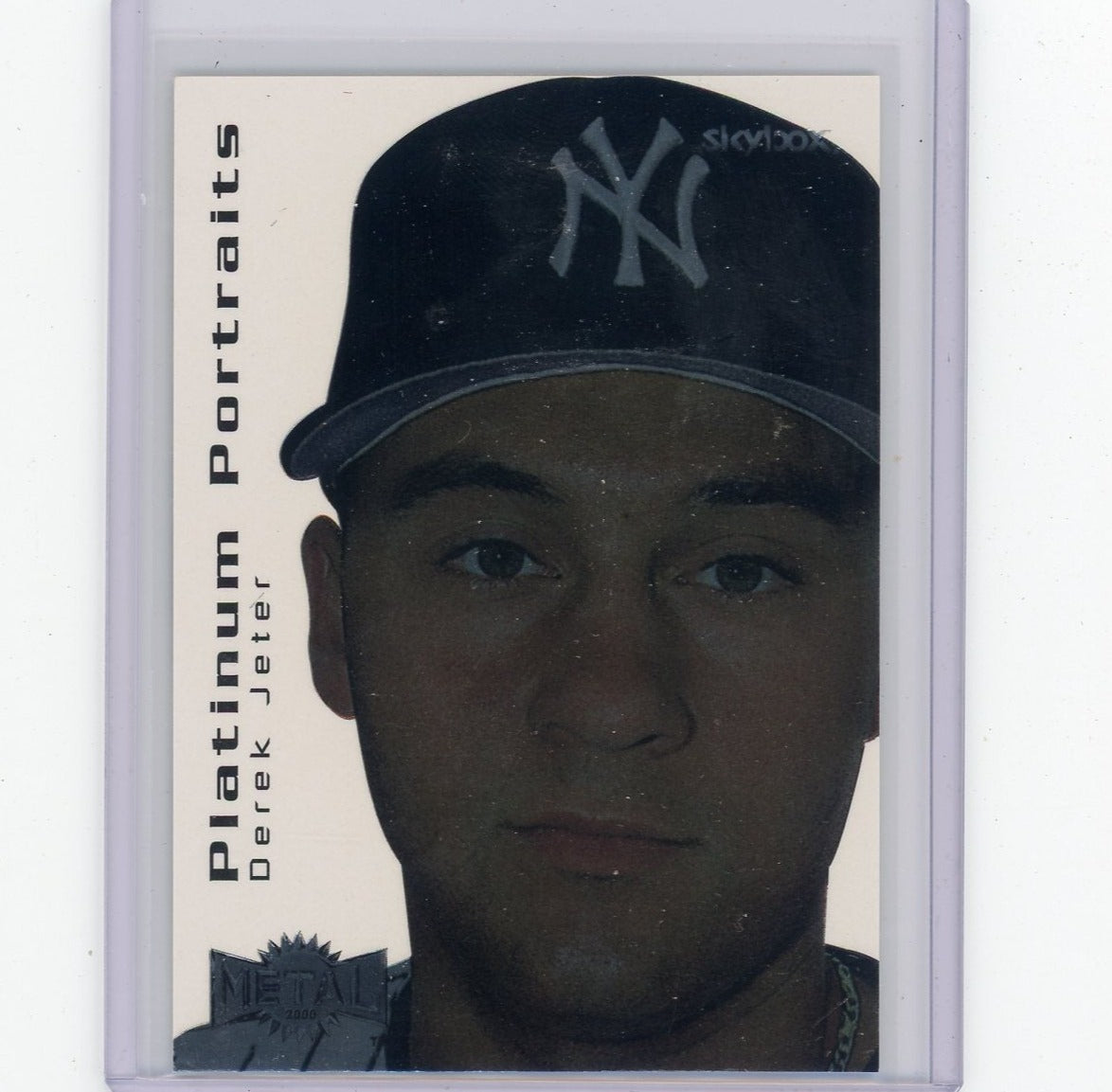 Derek Jeter 2000 Fleer SkyBx Metal Platinum Portraits #7 of 10 – Piece Of  The Game