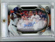 Yordan Alvarez 2021 Topps Tribute Engraved Greats Autographs #'d 12/50