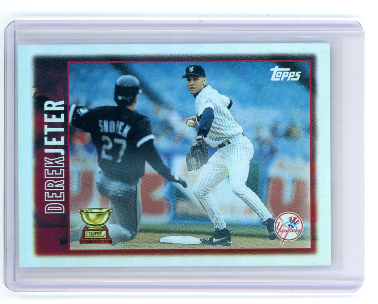 Derek Jeter 2022 Topps Call of the Captain reprint foil #DJ4