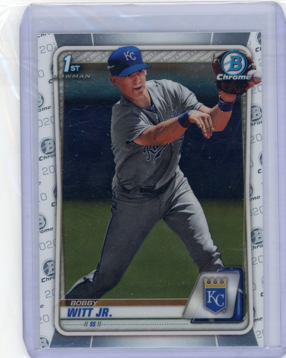 Bobby Witt Jr. 2020 Bowman Chrome 1st Bowman #BCP-25