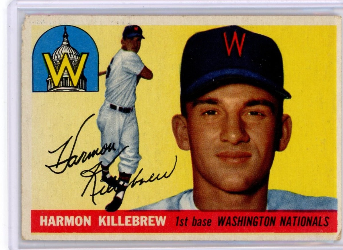 Harmon Killebrew in his rookie year, 1955 - Baseball In Pics