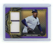 Aroldis Chapman 2022 Topps Triple Threads game-used jumbo relic purple #'d 10/36