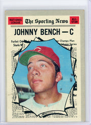 Johnny Bench 1970 Topps Sporting News #464