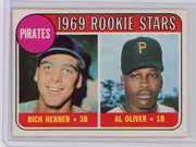 Rich Hebner / Al Oliver 1969 Rookie Stars 1970 Topps #82