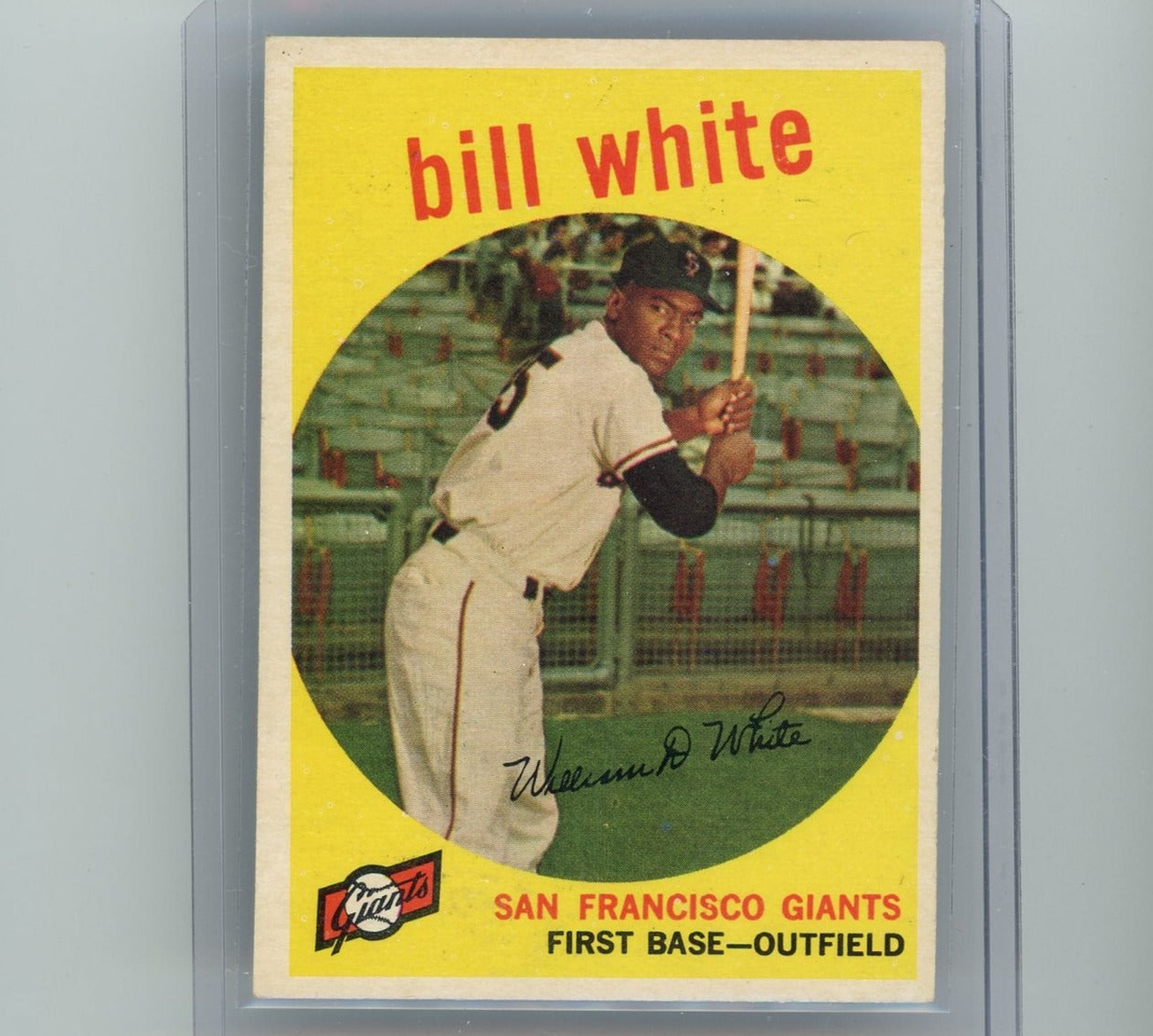 Bill White 1959 Topps #359