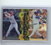 Juan Gonzalez / Sammy Sosa 1999 Topps Finest refractor #C4