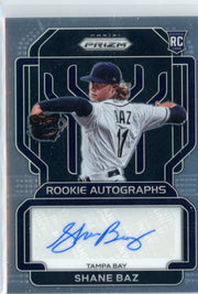 Shane Baz 2022 Panini Prizm Rookie Autographs rookie card