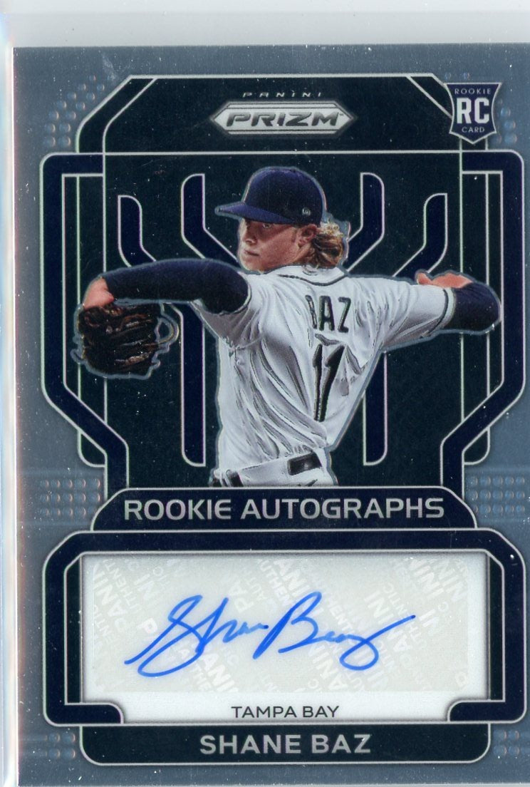 Shane Baz 2022 Panini Prizm Rookie Autographs rookie card