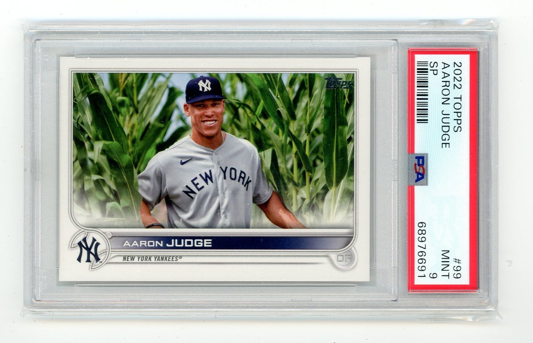 Aaron Judge 2022 Topps SP PSA 9 – Piece Of The Game