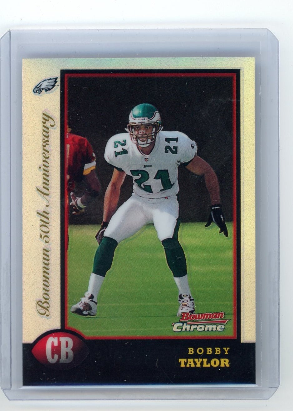 Bobby Taylor 1998 Bowman Chrome 50th Anniversary Refractor #'d 1/5