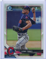Lenny Torres 2018 1st Bowman Chrome refractor BDC-8