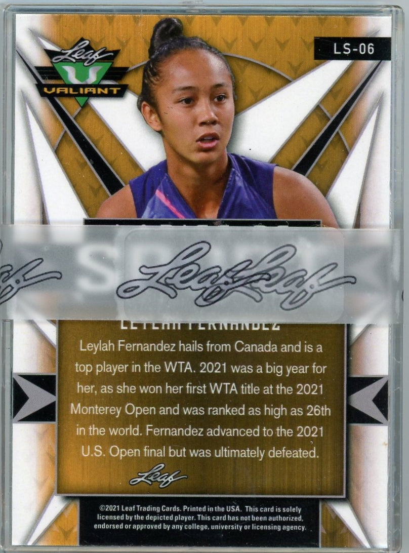 20201 Leaf Valiant Ladies of Sport 6 Card Set Green