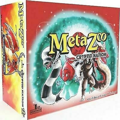 metazoo kickstarter booster box MetaZoo Cryptid Nation 2nd Edition 4 Booster Packs main image 1