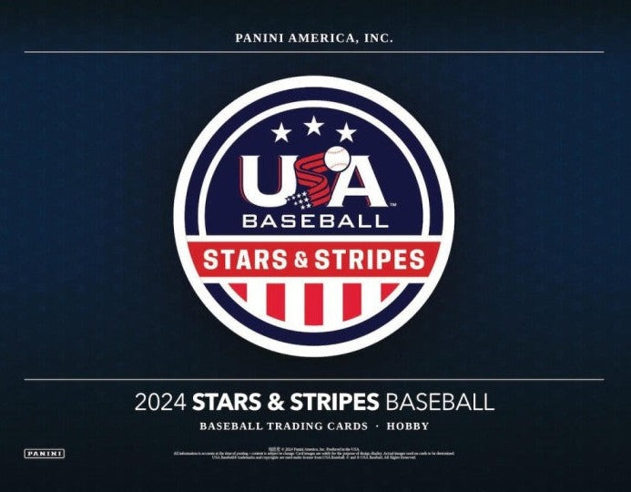 2024 Panini USA Stars & Stripes Baseball Hobby 20-Box Case