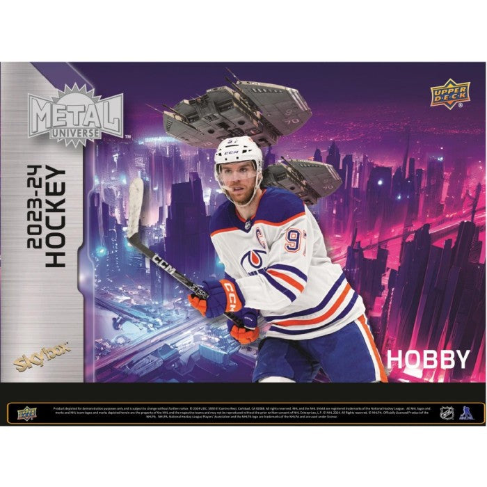 2023-24 Upper Deck Skybox Metal Universe Hockey Hobby 16 Box Case [Contact Us To Order]