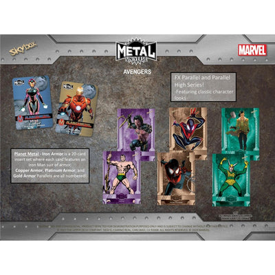 2024 Upper Deck Marvel Avengers Metal Universe Hobby 12 Box Case [Contact Us To Order]