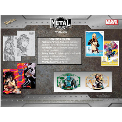 2024 Upper Deck Marvel Avengers Metal Universe Hobby Box [Contact Us To Order]