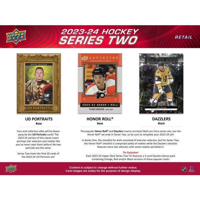 2023-24 Upper Deck Series 2 Hockey Blaster Box