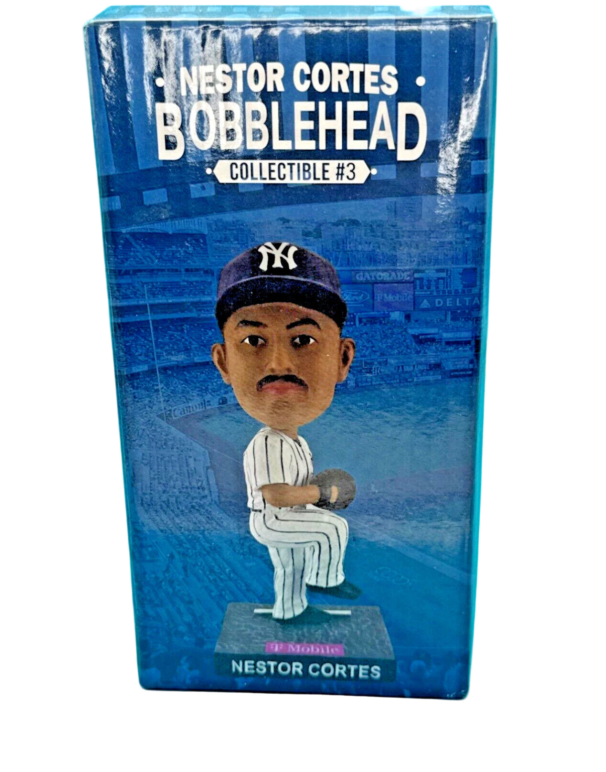Nestor Cortes 2020 Limited Edition Collectible #3 Bobblehead