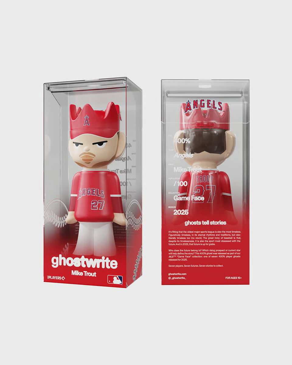 Mike Trout Ghostwrite x MLB Game Face (2025) - 400%