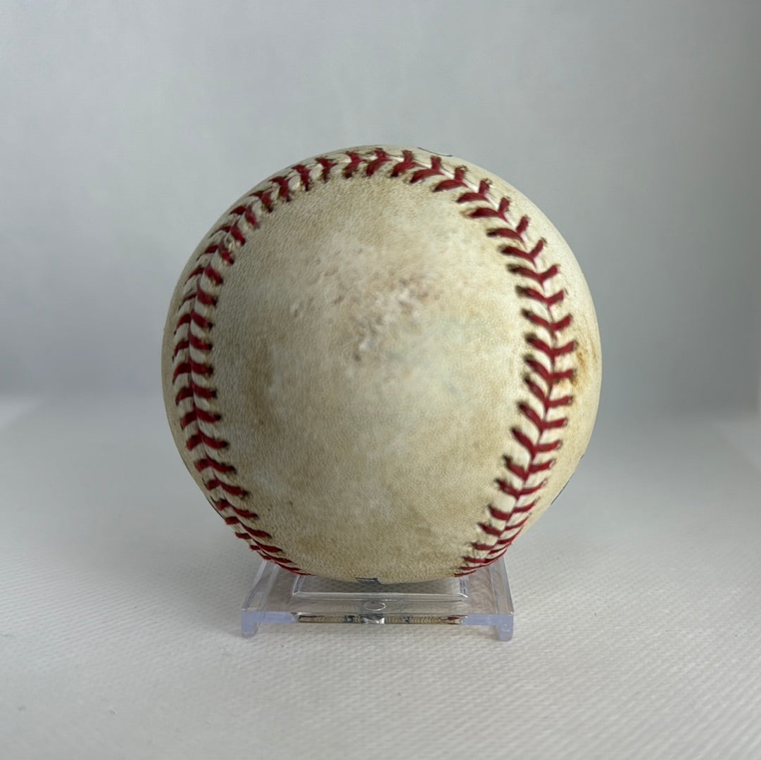 Aaron Judge Autographed MLB Game Used Double Career Hit 228 Double 39 06/02/18