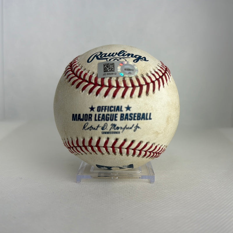 Mike Trout MLB Game Used From Career Best 7 RBI Game 06/19/19