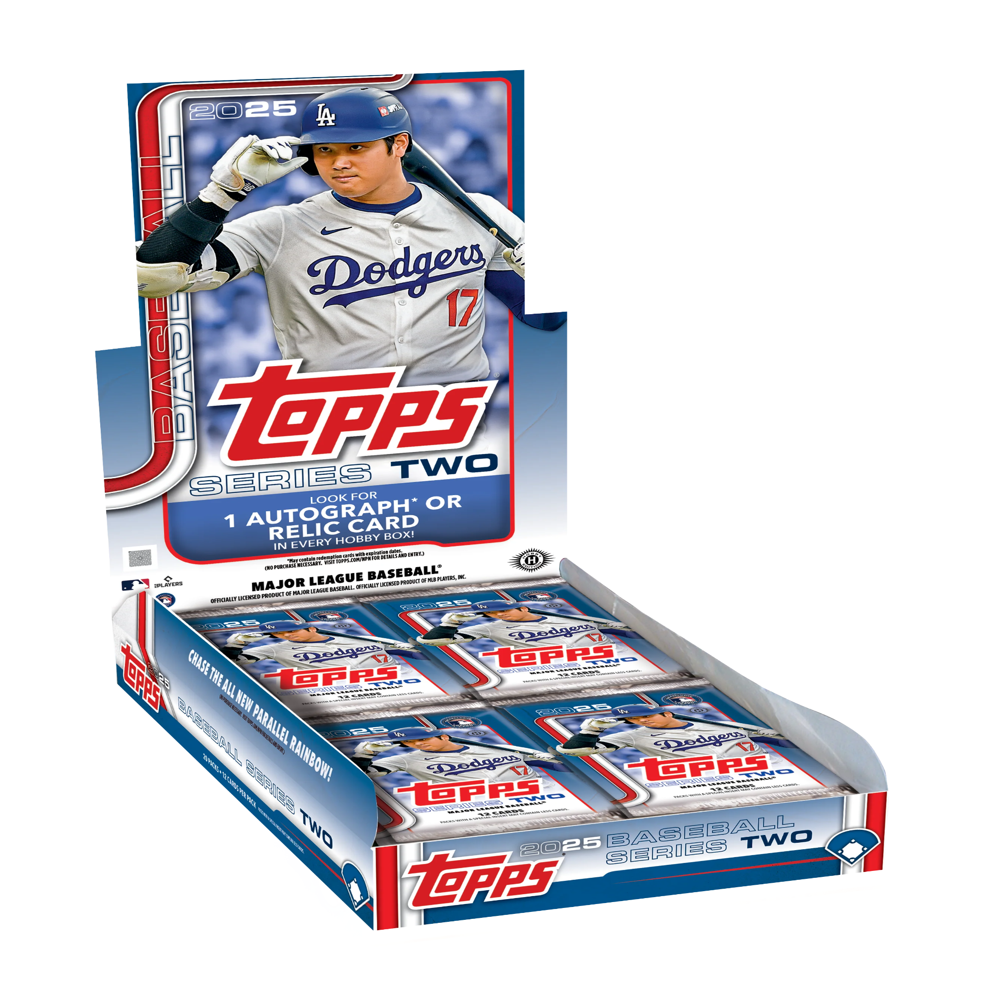 2025 Topps Series 2 Baseball Hobby 12 Box Case