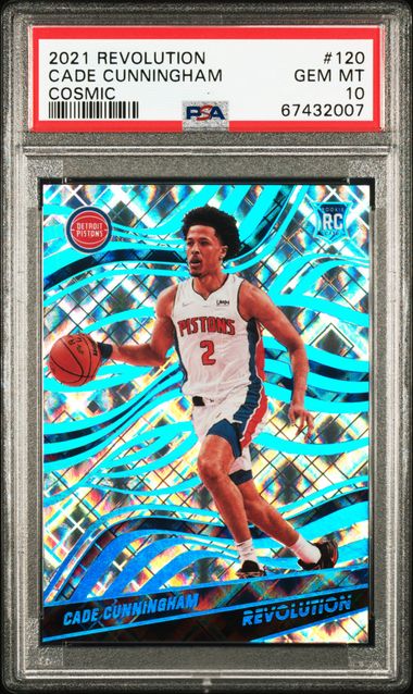 Cade Cunningham 2021 Panini Revolution Cosmic Rookie 