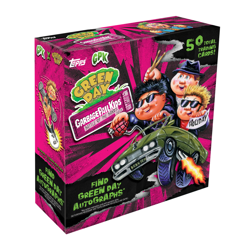 2024 Topps Garbage Pail Kids Battle Of The Bands: Green Day Hobby Box