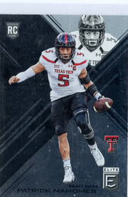 Patrick Mahomes 2017 Panini Elite RC