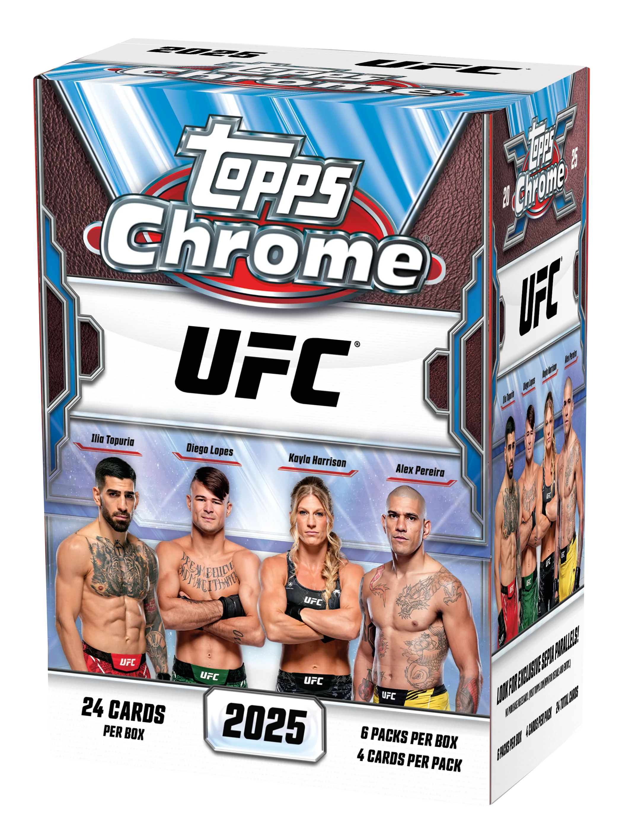 2025 Topps UFC Chrome Blaster Box