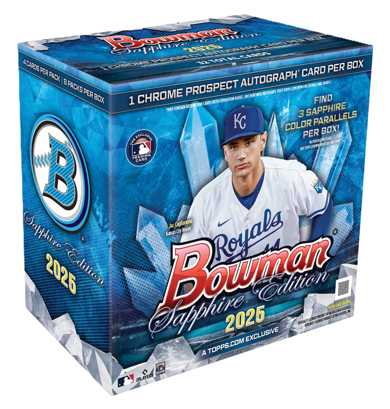 2025 Bowman Baseball Sapphire Edition 10 Box Case