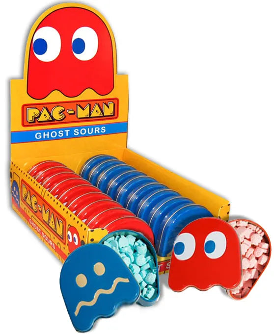 Pac-Man Ghost Sours Candy Tin