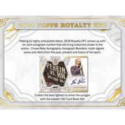 2024 Topps UFC Royalty Hobby Box