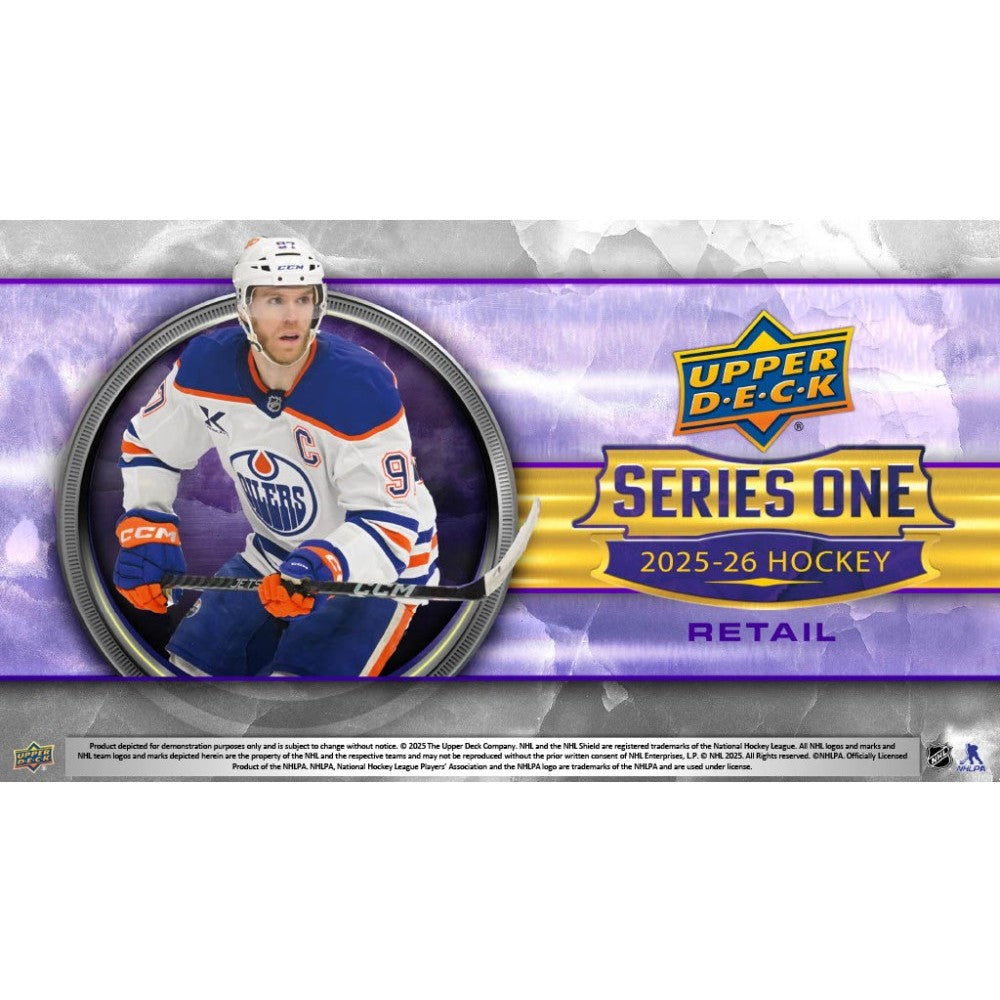 2025-26 Upper Deck Series 1 Hockey Blaster Box